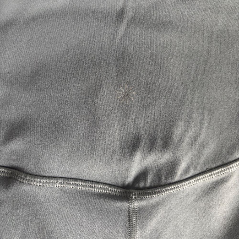 Athleta Ultra High Rise Elation Full Length Leggings Color Stone Gray - Picture 4 of 6